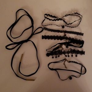 7 choker necklaces